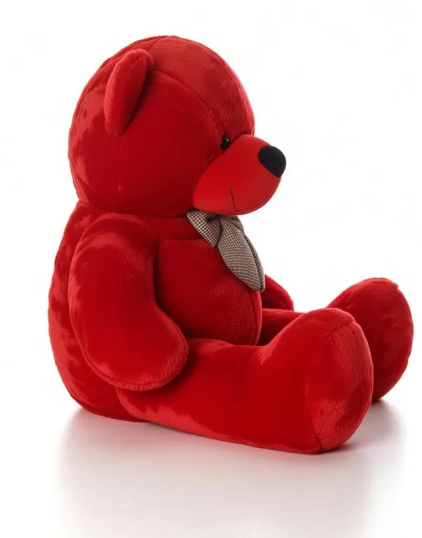 Best4U_Toys_3_Feet_Red_Premium_Soft_Teddy_Bear_–_Perfectly_Cuddly,_Huggable_&_Ideal_Gift!_-_90_Cm_(Red)