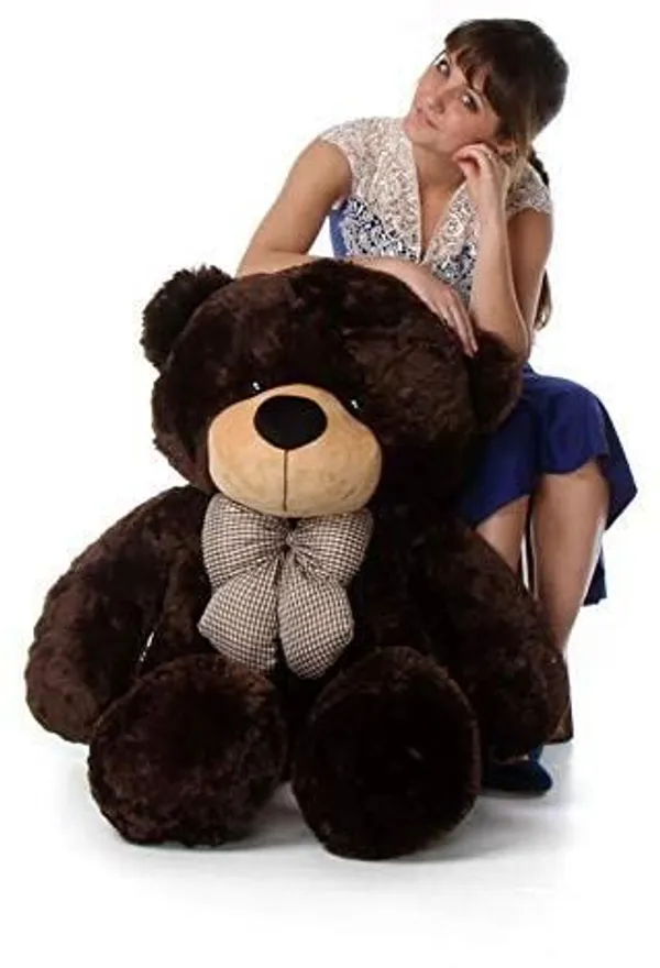 Best4U_Toys_2_Feet_Chocolate_Soft_Teddy_Bear_–_Perfectly_Cuddly,_Huggable_&_Ideal_Gift!_-_60_Cm_(Chocolate)