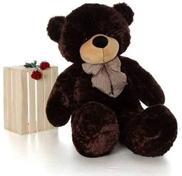 Best4U_Toys_2_Feet_Chocolate_Soft_Teddy_Bear_–_Perfectly_Cuddly,_Huggable_&_Ideal_Gift!_-_60_Cm_(Chocolate)