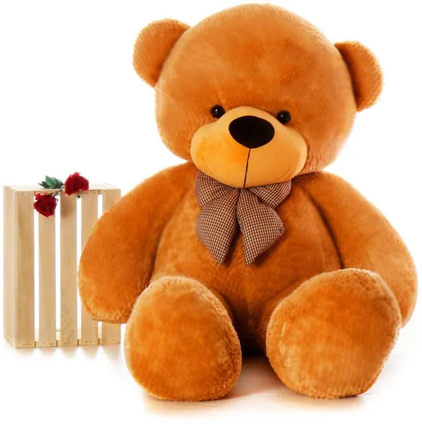 Best4U_Toys_Teddy_Bear_5_Feet_Brown_Soft_Toy_For_Girls_Valentine_Gift_150Cm_-_150_Cm_(Brown)