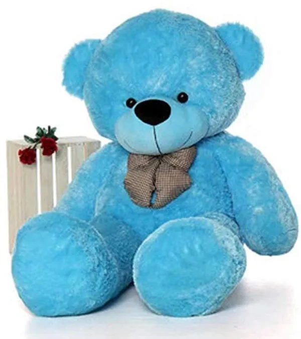 Best4U_Toys_Teddy_Bear_3_Feet_Blue_Soft_Toy_For_Girls_Valentine_Gift_90Cm_-_90_Cm_(Blue)