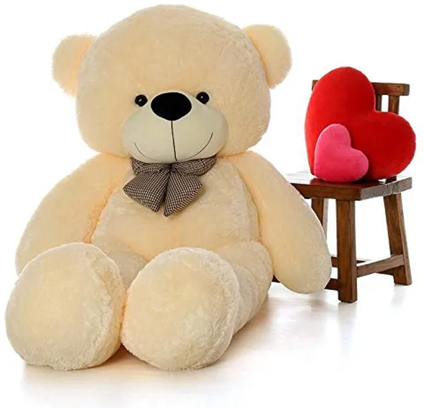 Best4U_Toys_Teddy_Bear_4_Feet_Cream_Soft_Toy_For_Girls_Valentine_Gift