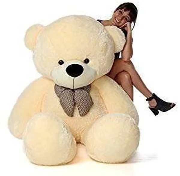 Best4U_Toys_Teddy_Bear_4_Feet_Cream_Soft_Toy_For_Girls_Valentine_Gift
