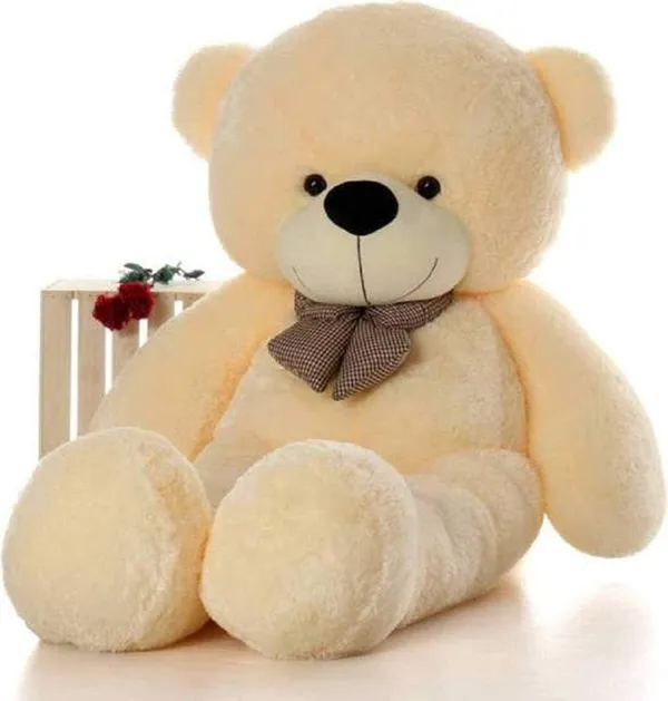 Best4U_Toys_Teddy_Bear_4_Feet_Cream_Soft_Toy_For_Girls_Valentine_Gift