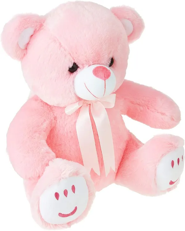 Best4U_Toys_Small_Pink_Teddy_Bear_Soft_Toy_30Cm_–_Cute_Plush_Gift_For_Kids_&_Love_-_30_Cm_(Pink)