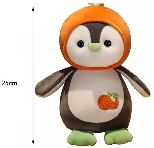 Best4U_Toys_Fruit_Penguin_Soft_Toy_25Cm_–_Colorful_Plush_Stuffed_Animal_For_Kids_Orange_-_25_Cm_(Orange)