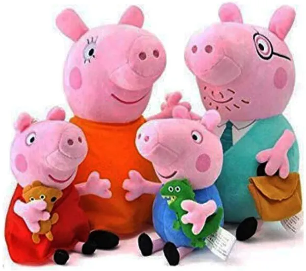 Best4U_Toys_Peppa_Pig_Family_Set_Of_4_–_Soft_&_Huggable_Stuffed_Toys_Gift_For_Kids_-_18_Cm_(Multicolor)