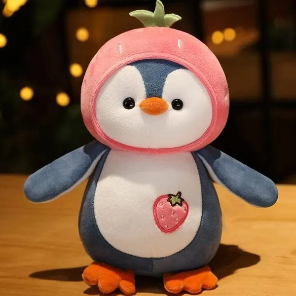 Best4U_Toys_Fruit_Penguin_Soft_Toy_25Cm_–_Colorful_Plush_Stuffed_Animal_For_Kids_Pink_-_25_Cm_(Pink)
