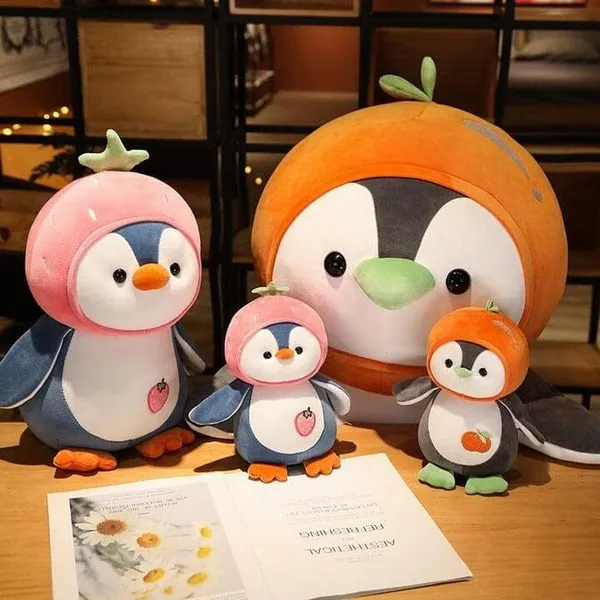Best4U_Toys_Fruit_Penguin_Soft_Toy_25Cm_–_Colorful_Plush_Stuffed_Animal_For_Kids_Pink_-_25_Cm_(Pink)