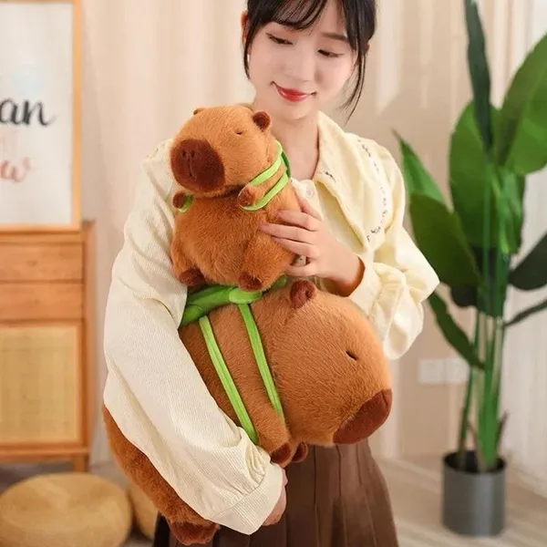 Best4U_Toys_Capybara_Soft_Toy_For_Kids|Ultra_Soft_Plush_Animal|Cute_Stuffed_Toy_For_Birthday_-_50_Cm_(Brown)