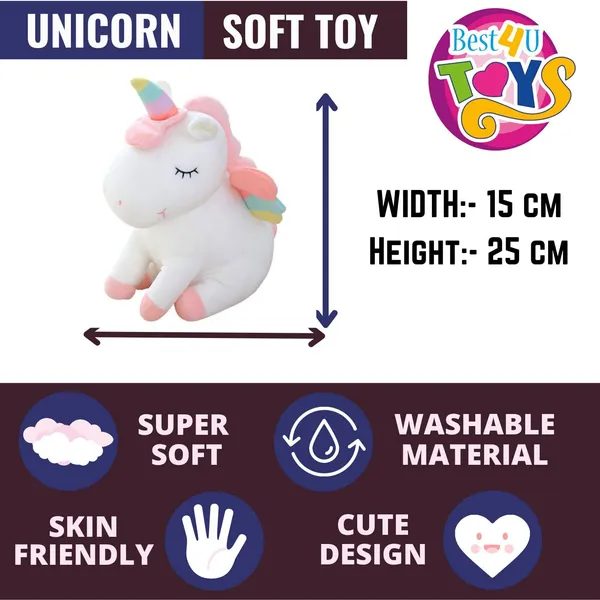Best4U_Toys_Flying_Unicorn_Soft_Toy_25_Cm_Cute_Plush_Teddy_Stuffed_Animal_For_Kids_-_9.8_Inch_(White)