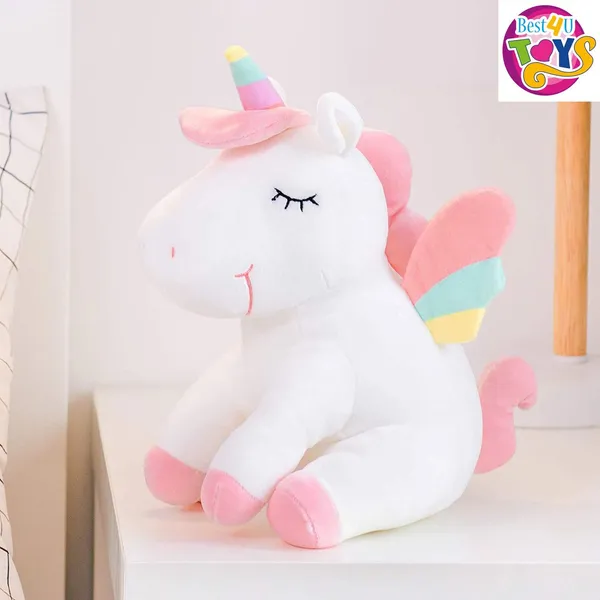 Best4U_Toys_Flying_Unicorn_Soft_Toy_25_Cm_Cute_Plush_Teddy_Stuffed_Animal_For_Kids_-_9.8_Inch_(White)