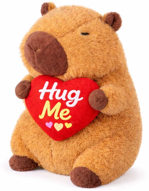 Best4U_Toys_Capybara_Soft_Toy_Holding_Heart_"Hug_Me"_Plush_Toy_For_Girlfriend/Boyfriend_-_10_Inch_((Hug_Me))