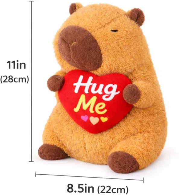 Best4U_Toys_Capybara_Soft_Toy_Holding_Heart_"Hug_Me"_Plush_Toy_For_Girlfriend/Boyfriend_-_10_Inch_((Hug_Me))