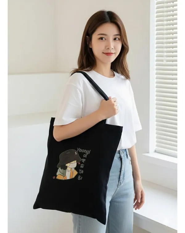 Black_Canvas_Printed_Tote_Bag_With_Yoongi_Print_For_Women