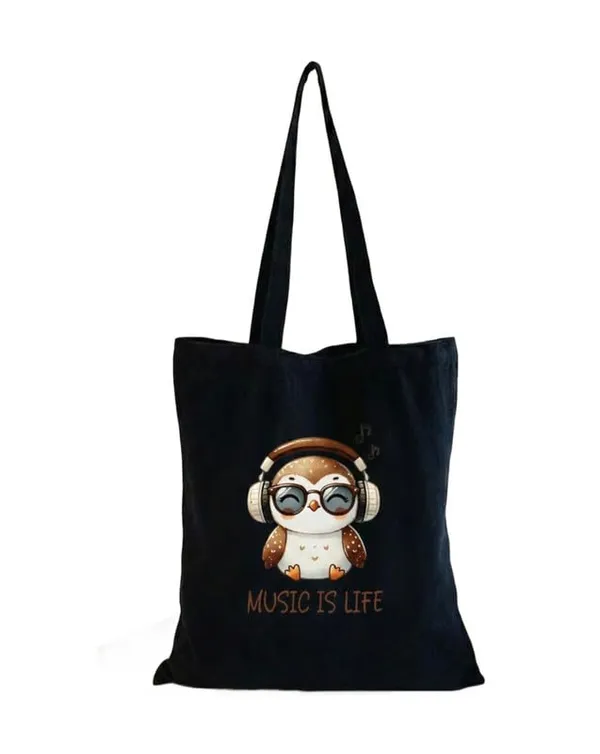 Black_Canvas_Music_Is_Life_Print_Tote_Bag_For_Women