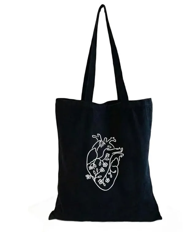 Black_Canvas_Printed_Tote_Bag_With_Heart_Print_For_Women