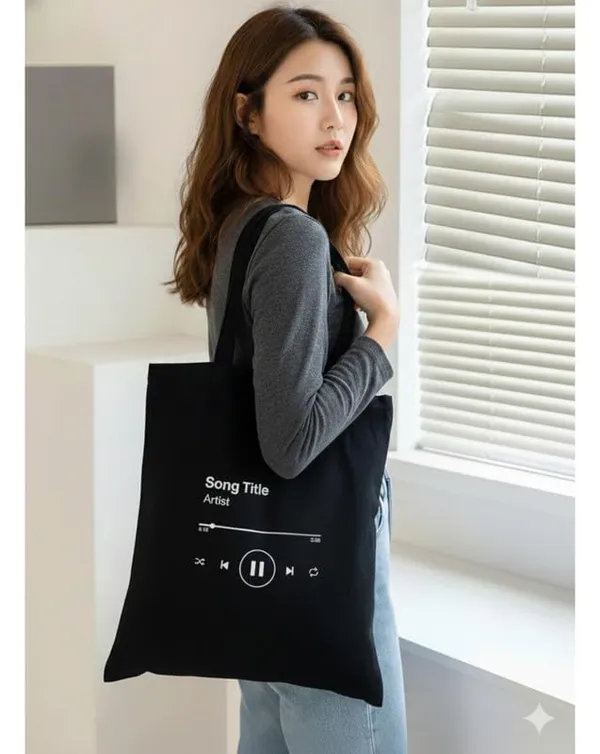 Canvas_Shoulder_Tote_Bag_Song_Title_Print_For_Women