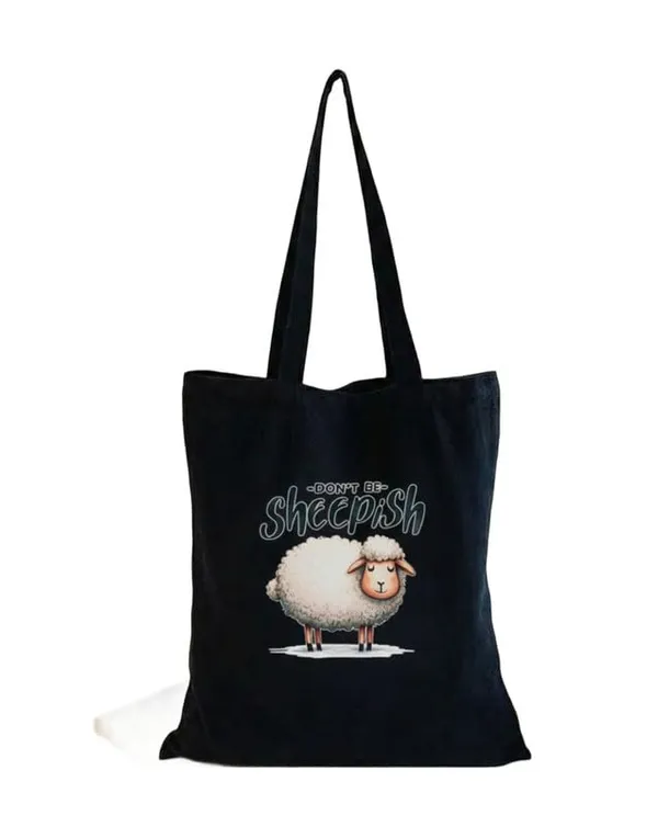 Black_Canvas_Printed_Tote_Bag_With_Sheep_Print_For_Women