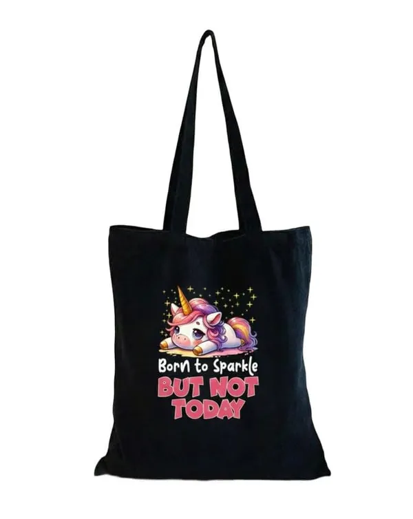 Black_Canvas_Printed_Tote_Bag_Born_To_Sparkle_For_Women