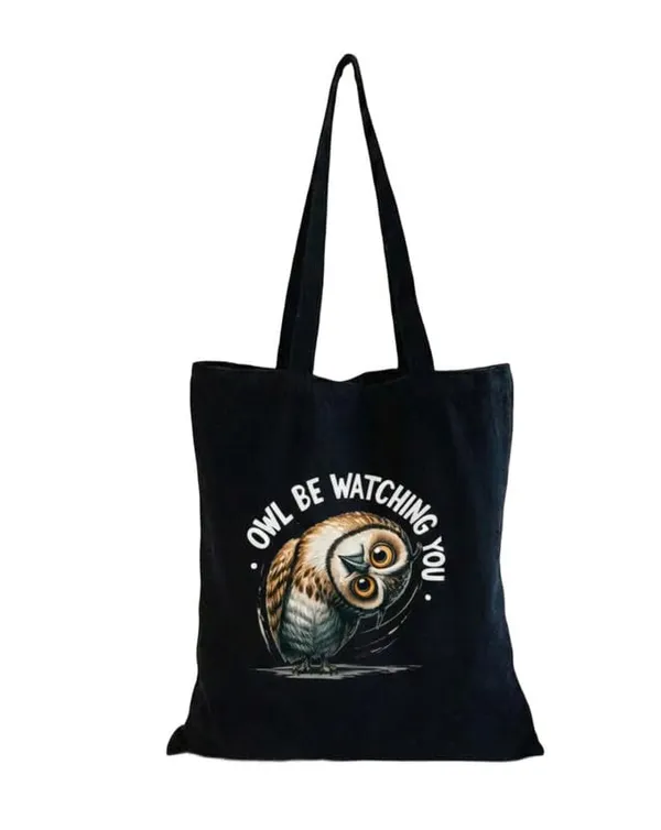Black_Canvas_Printed_Tote_Bag_With_Owl_Print_For_Women