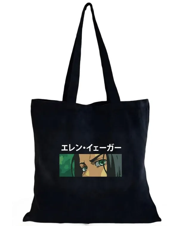 Black_Canvas_Eren_Yeager_Print_Tote_Bag_For_Women