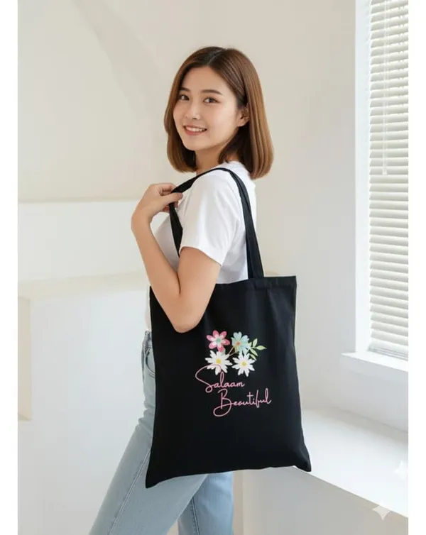 Black_Canvas_Floral_Printed_Tote_Bag_For_Women