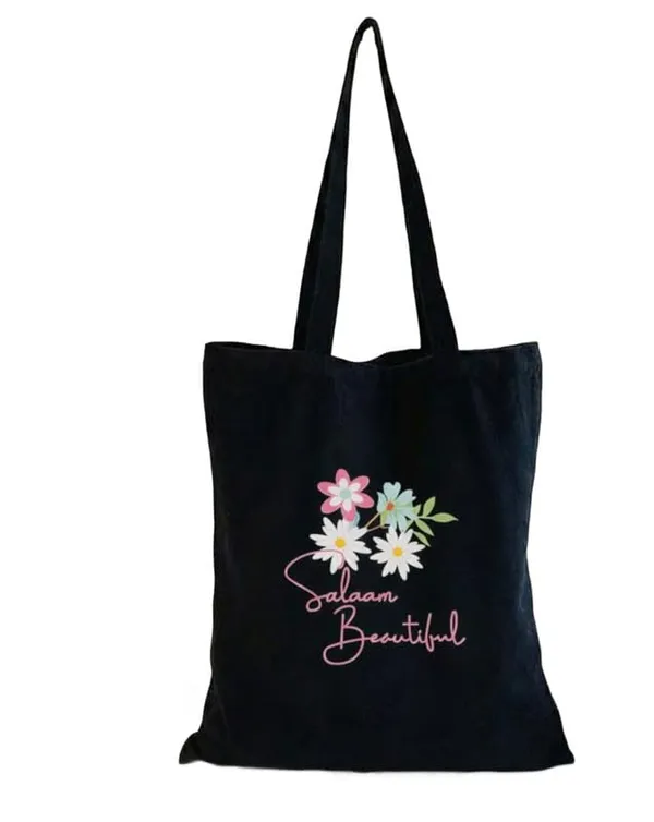 Black_Canvas_Floral_Printed_Tote_Bag_For_Women