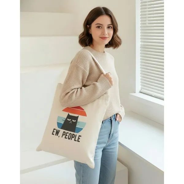 White_Canvas_Printed_Tote_Bag_With_Ew_People_Print_For_Women