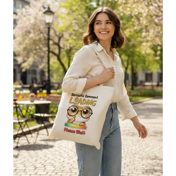 White_Canvas_Printed_Tote_Bag_Loading_Sarcastic_For_Women