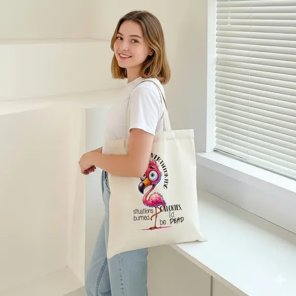 White_Canvas_Printed_Tote_Bag_With_Flamingo_Print_For_Women