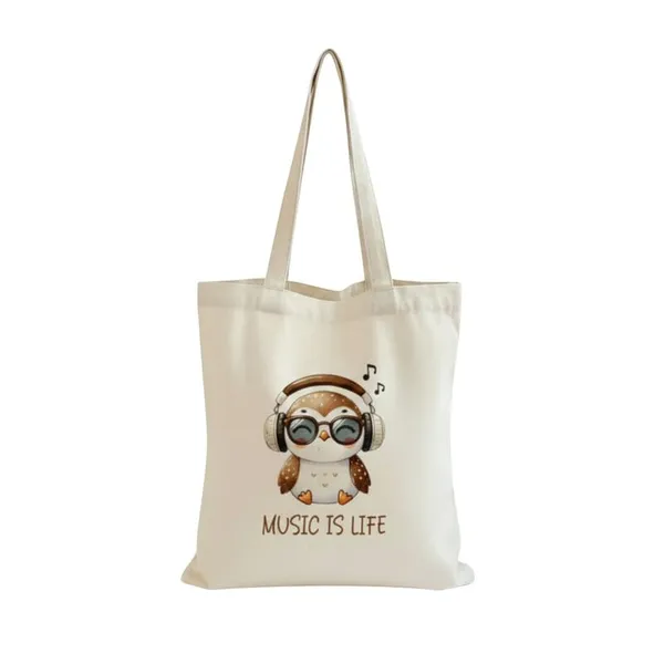 White_Canvas_Printed_Tote_Bag_With_Owl_Music_Print_For_Women