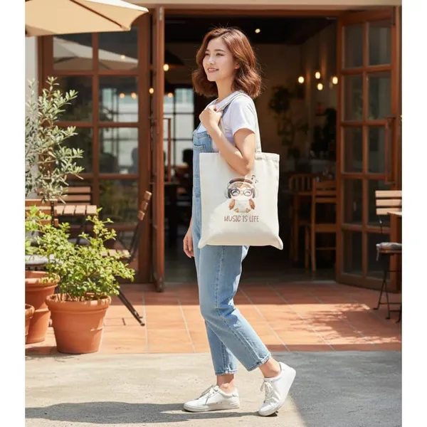 White_Canvas_Printed_Tote_Bag_With_Owl_Music_Print_For_Women