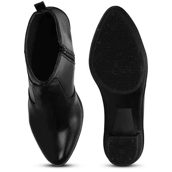 Black_Synthetic_Leather__For_Women_And_Girls