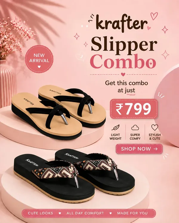 Combo_Of_2_Doctor_Ortho_Comfortable_Slippers_For_Womens_And_Girls