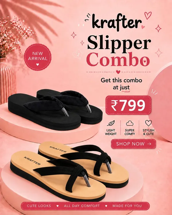 Combo_of_2_Doctor_Ortho_Super_Super_Soft_sippers_For_Women_And_Gilrls
