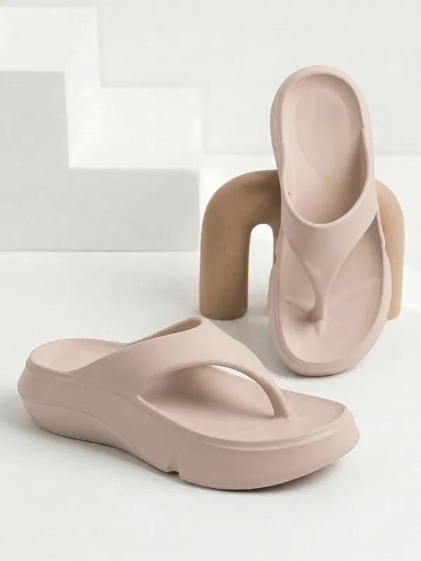 Beige_EVA_Soft_Flip_Flops_For_Women