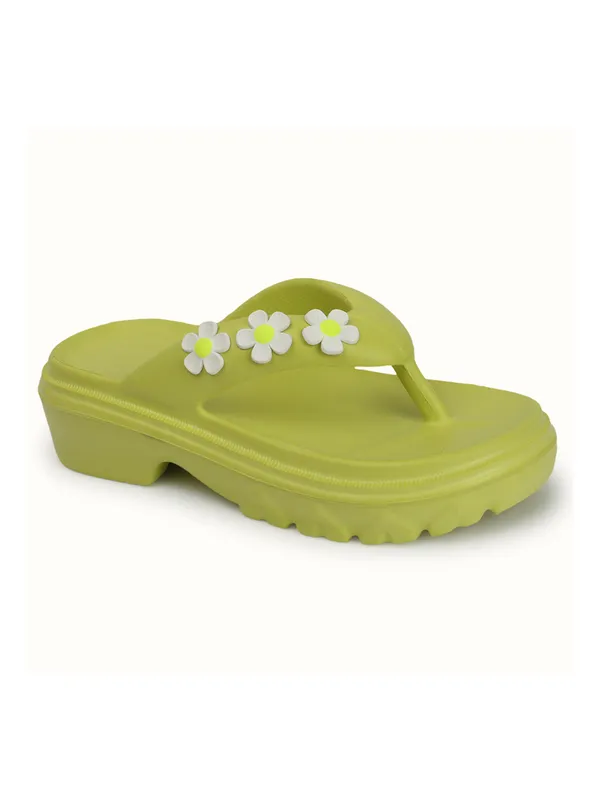 Green_EVA_Soft_Flip_Flops_For_Women