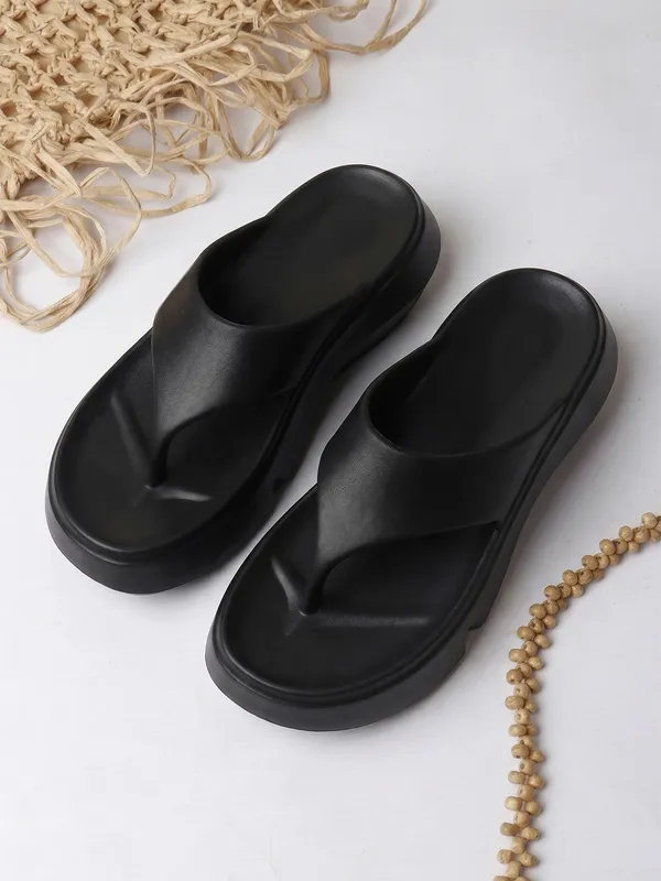 Black_EVA_Soft_Flip_Flops_For_Women