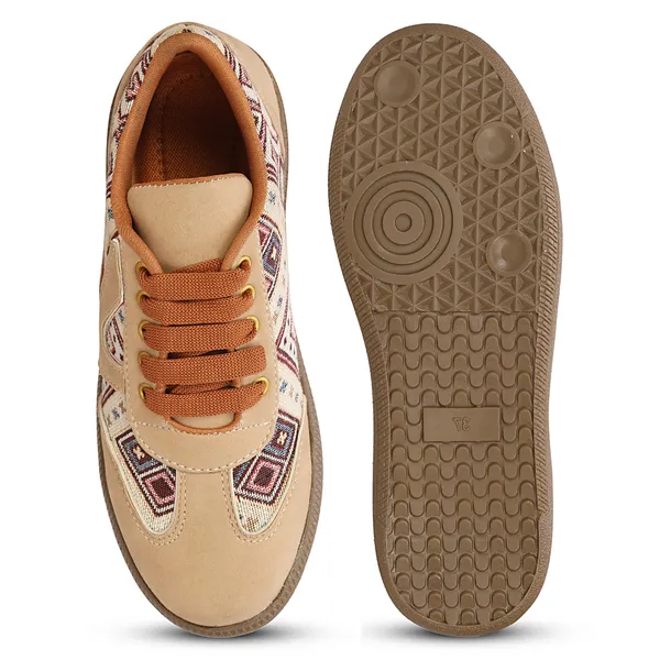 Women’s_Casual_Sneakers_|_Stylish_Printed_Lace-Up_Shoes_|_Trendy_Beige_Sneakers_|_Comfortable_Walking_&_Everyday_Wear_Shoes