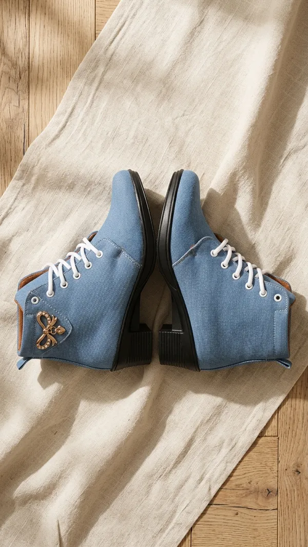 Women's_Denim_Blue_Lace-Up_Ankle_Boots_Stylish_Block_Heel_Denim_Look_Boots_for_Casual_And_Party_Wear