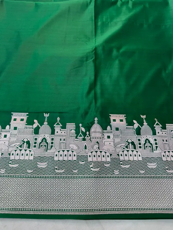 ganga_ghat_Green_Mashru_Katan_Silk_Premium_And_Elegant_Saree_For_Women