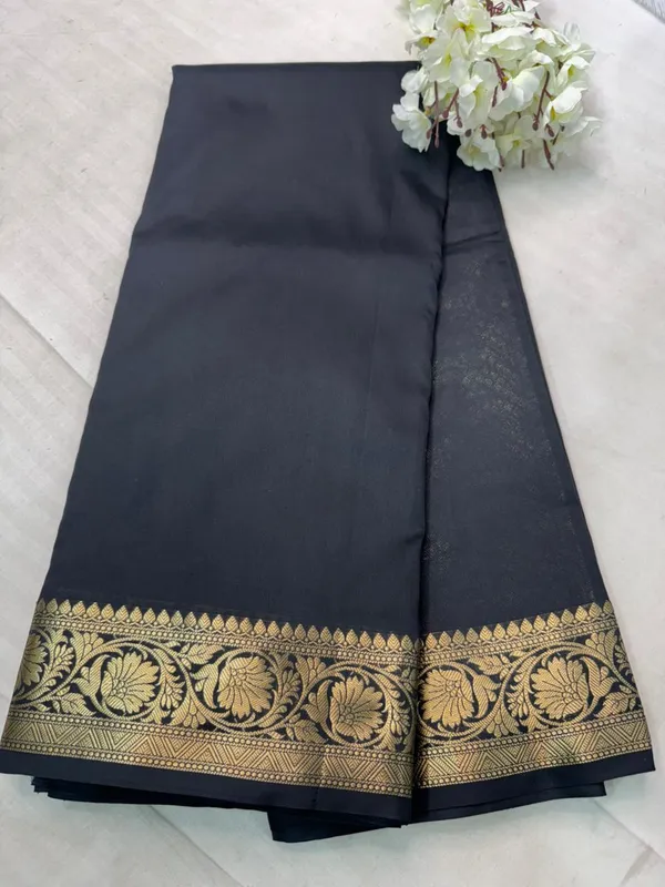 Black_butter_Silk_Premium_And_Elegant_Saree_For_Women