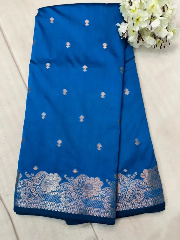 firozi_butter_silk_Premium_And_Elegant_Saree_For_Women