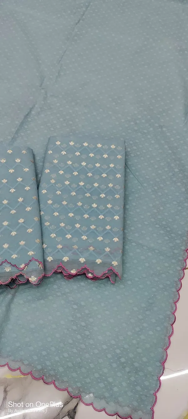 pure_cotton_chanderi_Light_Blue_Premium_And_Elegant_Dress_Material_For_Women
