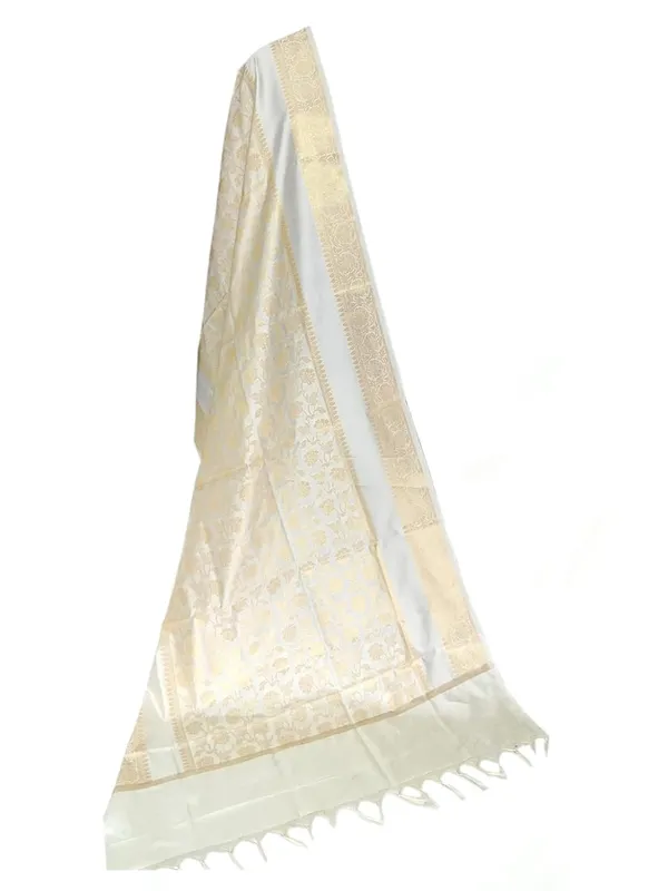 Off_White_Art_Silk_Premium_And_Elegant_Dupatta_For_Women