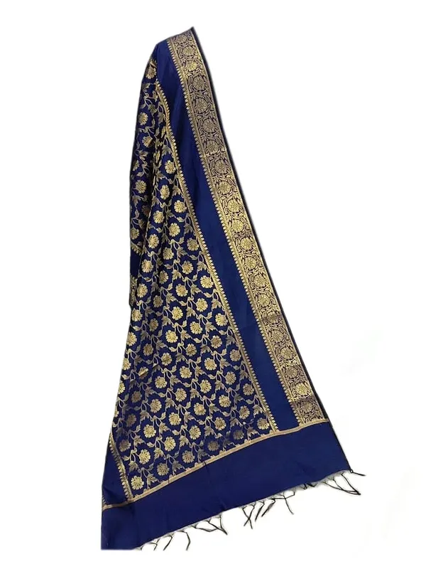 Navy_Blue_Art_Silk_Premium_And_Elegant_Dupatta_For_Women