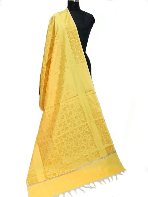 Gold_Art_Silk_Premium_And_Elegant_Dupatta_For_Women