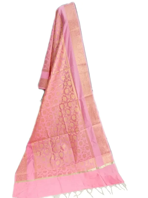 Pink_Art_Silk_Premium_And_Elegant_Dupatta_For_Women