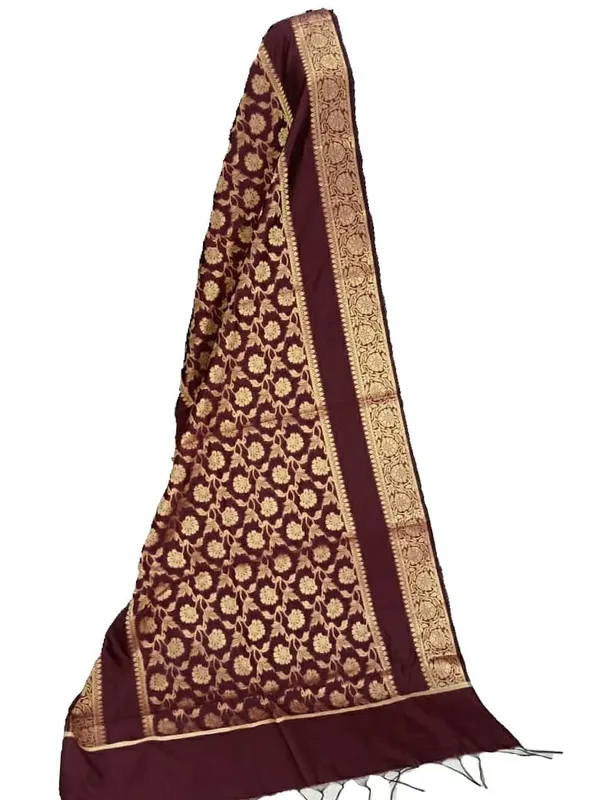 Maroon_Art_Silk_Premium_And_Elegant_Dupatta_For_Women